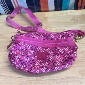 Tommy Hilfiger Fuchsia Crossbody Bag